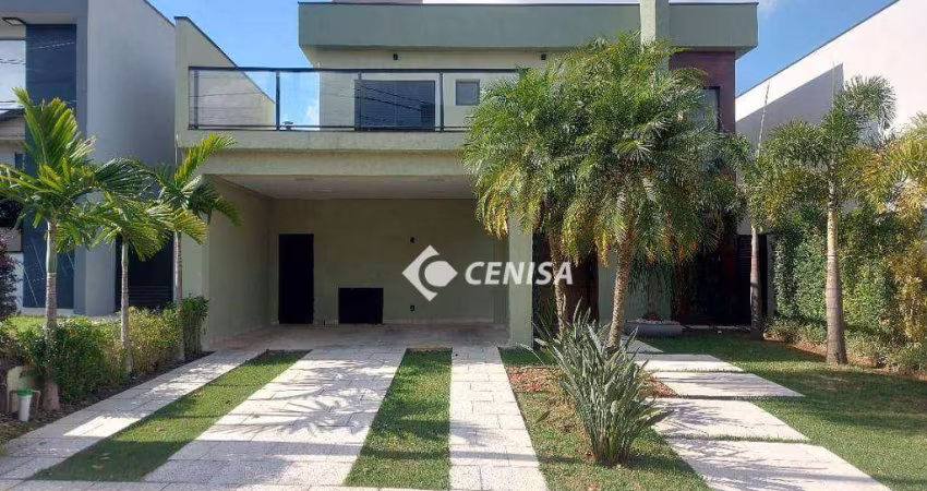 Casa com 3 suítes, 284 m² - venda ou aluguel - Condomínio Alto de Itaici - Indaiatuba/SP