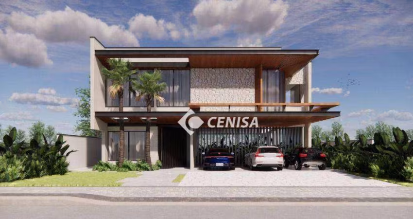 Casa com 4 dormitórios à venda, 390 m² - Condomínio Villa Dos Pinheiros - Indaiatuba/SP