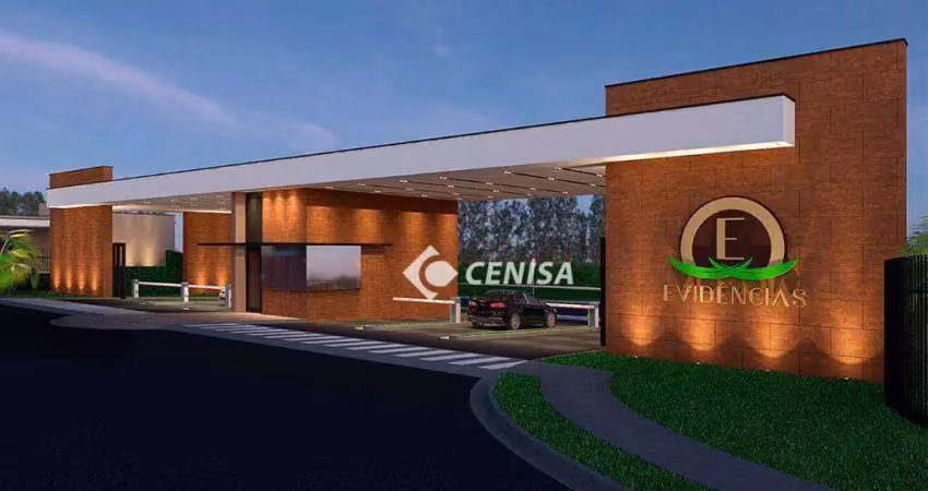 Terreno à venda, 368 m² - condomínio residencial evidências - indaiatuba/sp