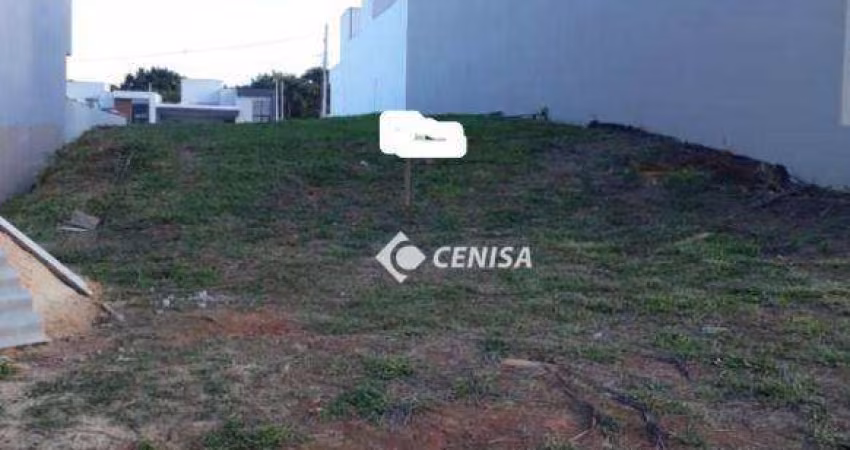 Terreno à venda, 306 m² - Condomínio Jardim Piemonte - Indaiatuba/SP