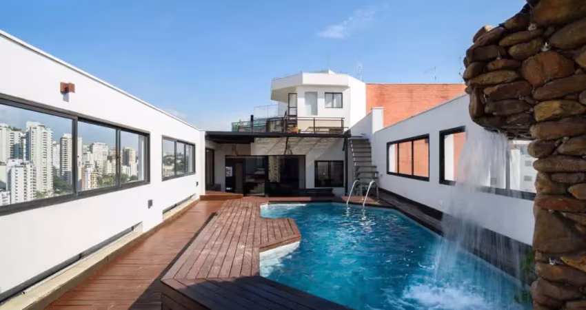 Cobertura triplex à venda or r$5.200.000,00 em perdizes, são paulo