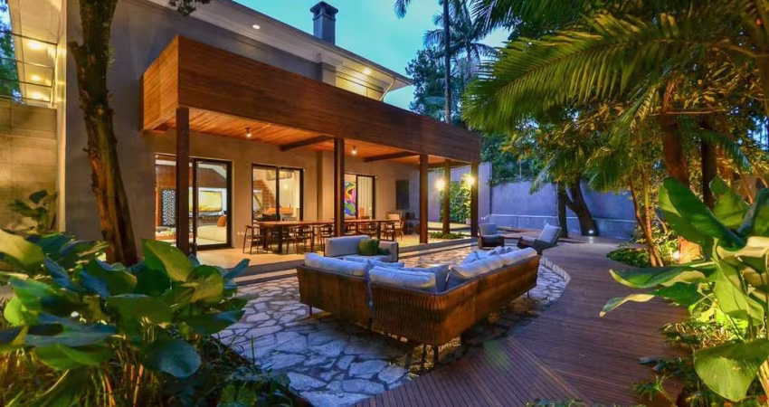 Casa no Jardim Europa totalmente mobiliada.