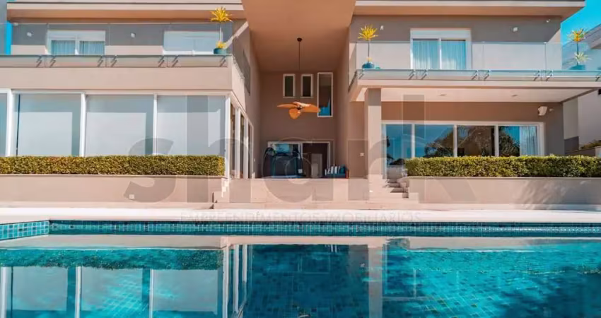 Casa com 4 dormitórios à venda, 627 m² por r$ 14.000.000,00 - tamboré 11 - santana de parnaíba/sp