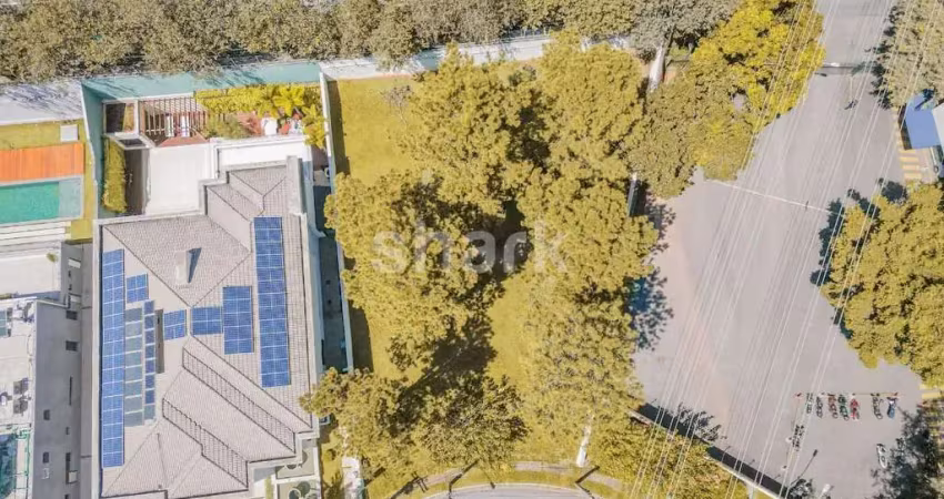 Lote com leve aclive à venda por r$5.000.000,00 em alphaville barueri