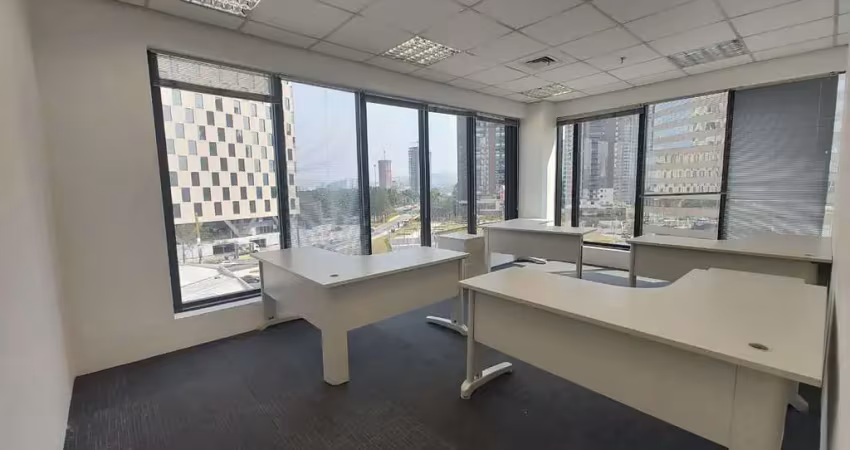 Sala comercial para locação por r$ 13.600,00/mês em 18 do forte, alphaville empresarial, barueri-sp