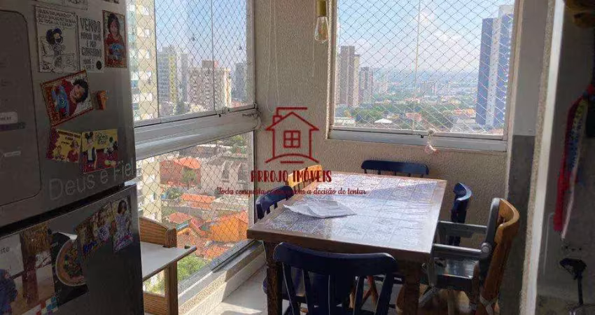 Apartamento para venda em santo andré, vila eldizia, 3 dormitórios, 1 banheiro, 1 vaga