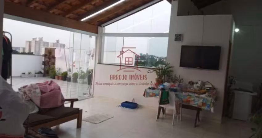 Cobertura para venda em santo andré, vila homero thon, 4 dormitórios, 1 suíte, 2 banheiros, 4 vagas