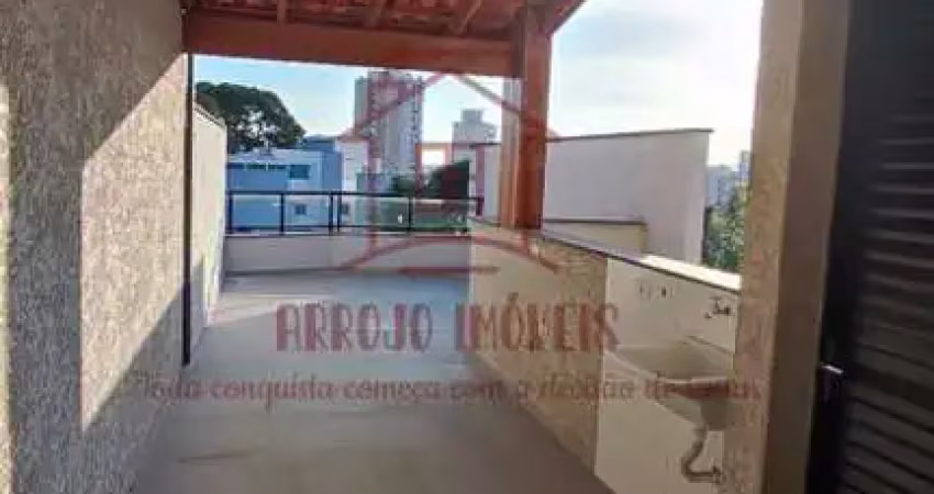 Cobertura para venda em santo andré, vila floresta, 2 dormitórios, 1 banheiro, 1 vaga