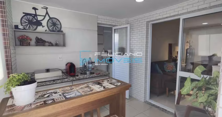 Apartamento com 2 quartos, guilhermina, praia grande - r$ 635 mil, cod: 3417