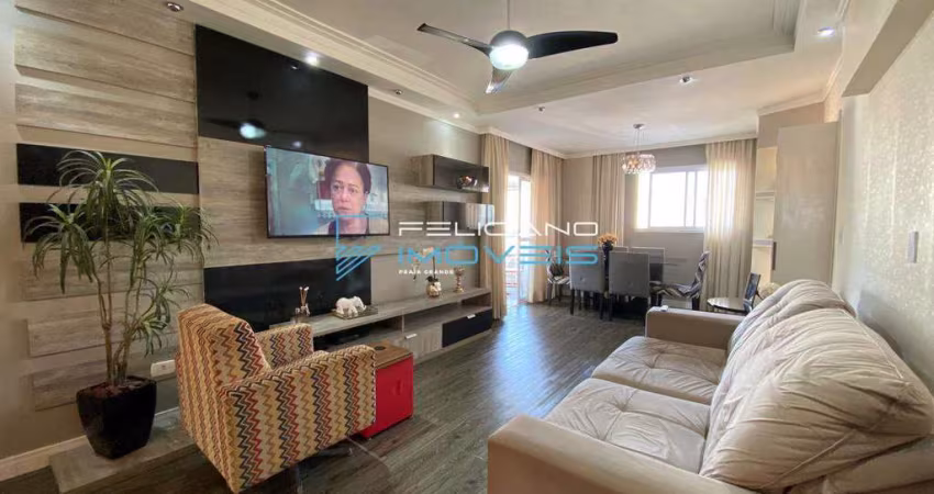 Apartamento com 3 dorms, Guilhermina, Praia Grande - R$ 900 mil, Cod: 4059