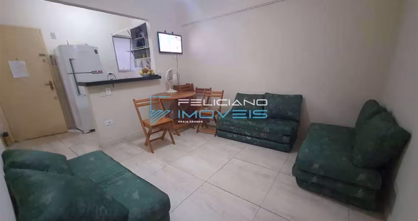 Kitnet com 1 quarto, Mirim, Praia Grande - R$ 187 mil, Cod: 4557