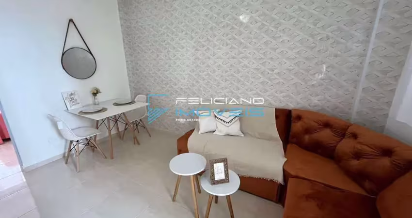 Apartamento com 1 quarto, guilhermina, praia grande - r$ 270 mil, cod: 4942