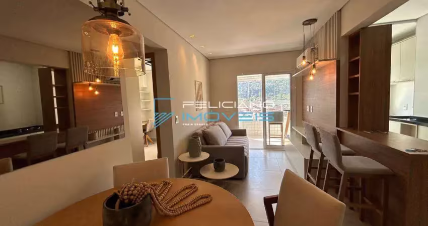Apartamento com 2 dorms, solemar, praia grande - r$ 571 mil, cod: 4925