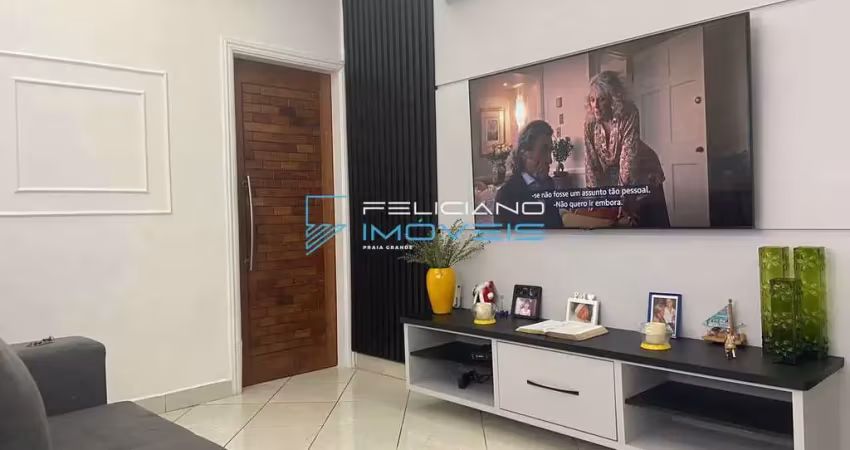 Casa com 3 quartos, guilhermina, praia grande - r$ 640 mil, cod: 4926
