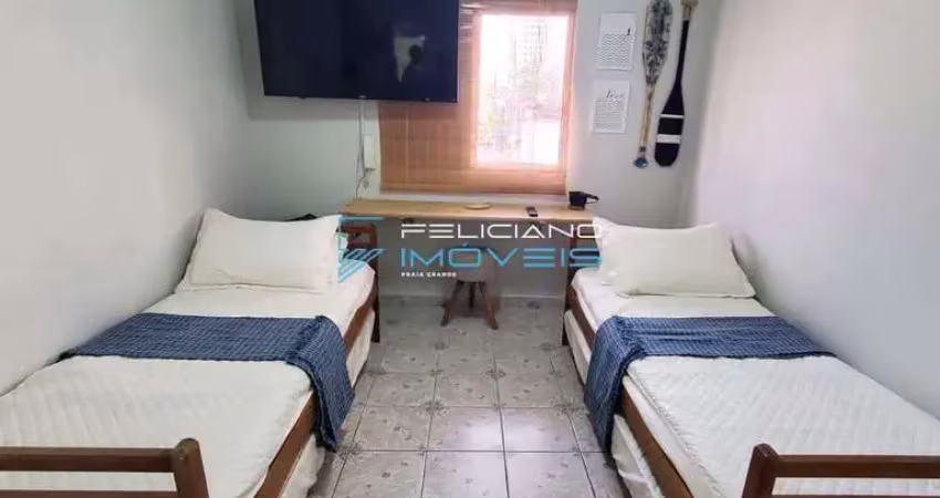Kitnet com 1 quarto, boqueirão, praia grande - r$ 205 mil, cod: 5334