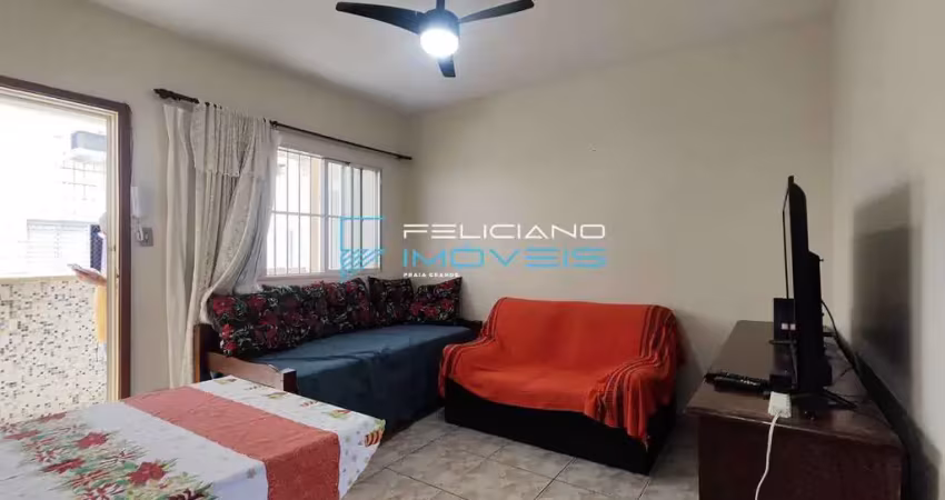 Apartamento com 1 quarto, canto do forte, praia grande - r$ 249 mil, cod: 5582