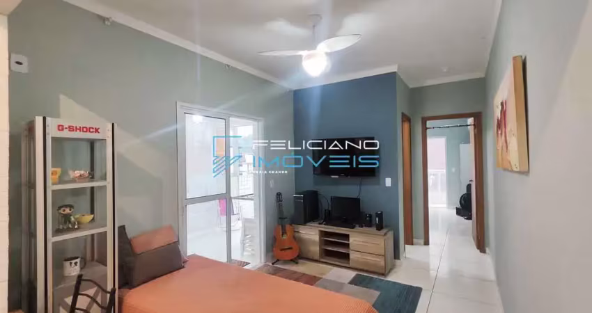 Apartamento com 1 quarto, canto do forte, praia grande - r$ 375 mil, cod: 5669