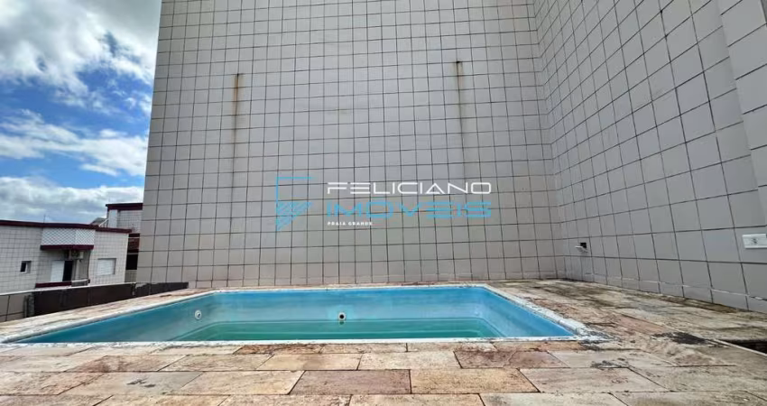 Cobertura com 2 quartos, Mirim, Praia Grande - R$ 550 mil, Cod: 5805