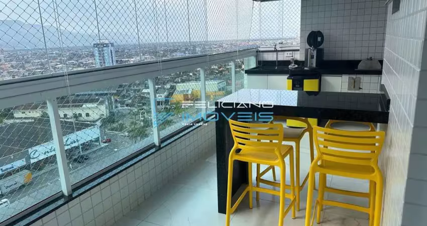 Apartamento com 1 quarto, caiçara, praia grande - r$ 395 mil, cod: 5914