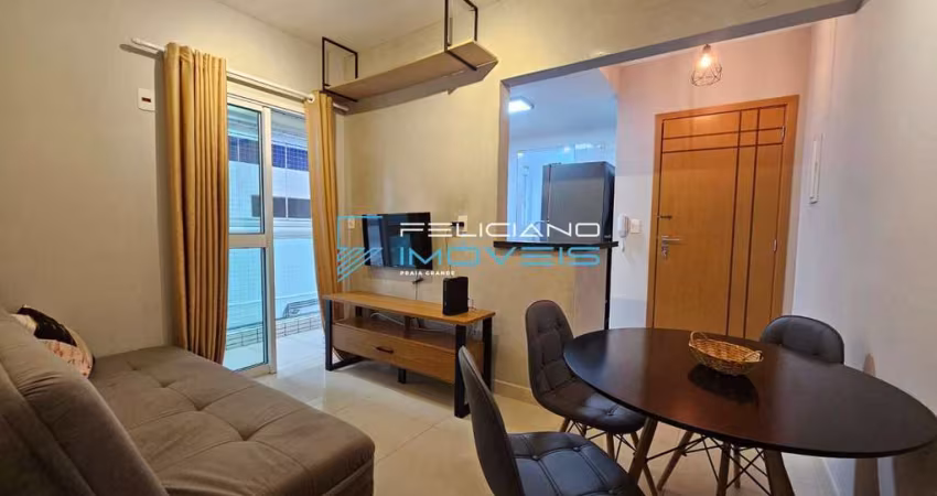 Apartamento com 1 quarto, Canto do Forte, Praia Grande - R$ 375 mil, Cod: 5691