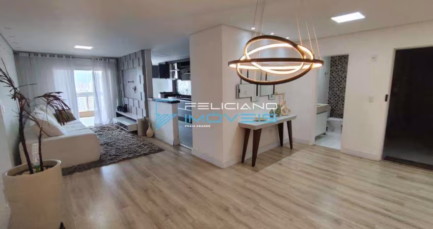 Apartamento com 3 quartos, Guilhermina, Praia Grande - R$ 990 mil, Cod: 5890