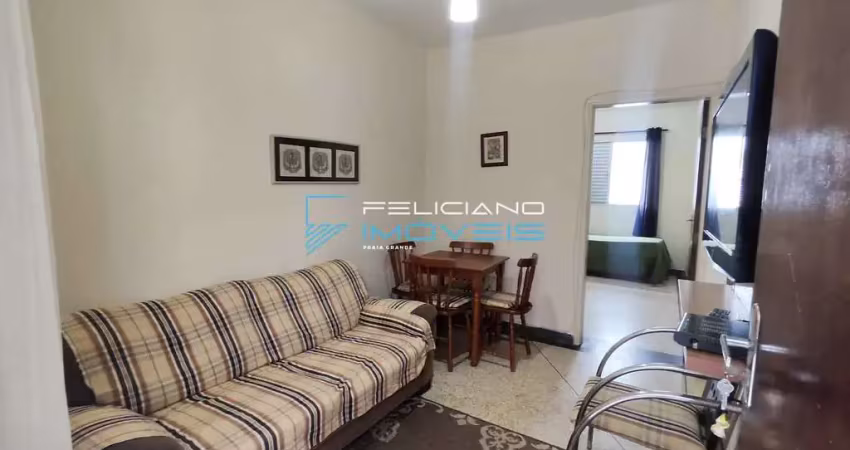 Apartamento com 2 quartos, guilhermina, praia grande - r$ 265 mil, cod: 6007