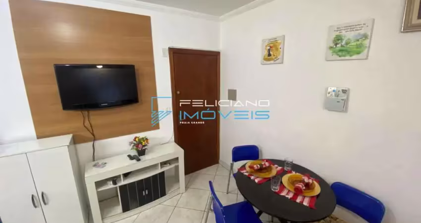 Kitnet com 1 quarto, mirim, praia grande - r$ 175 mil, cod: 6061