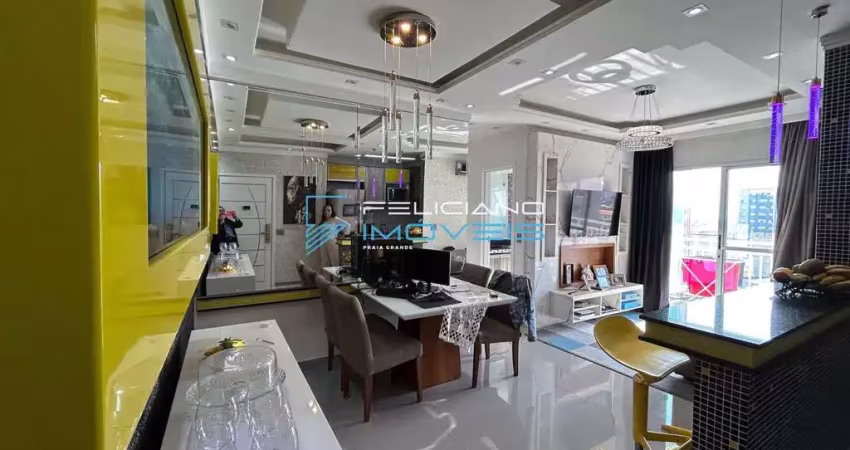 Apartamento com 2 quartos, ocian, praia grande - r$ 450 mil, cod: 6340