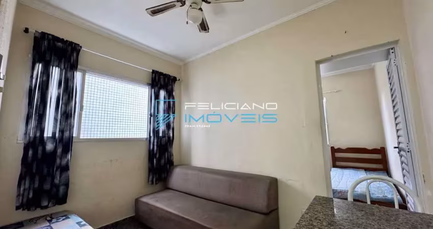 Kitnet com 1 quarto, ocian, praia grande - r$ 185 mil, cod: 6417