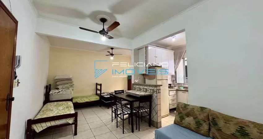 Kitnet com 1 quarto, boqueirão, praia grande - r$ 212 mil, cod: 6419