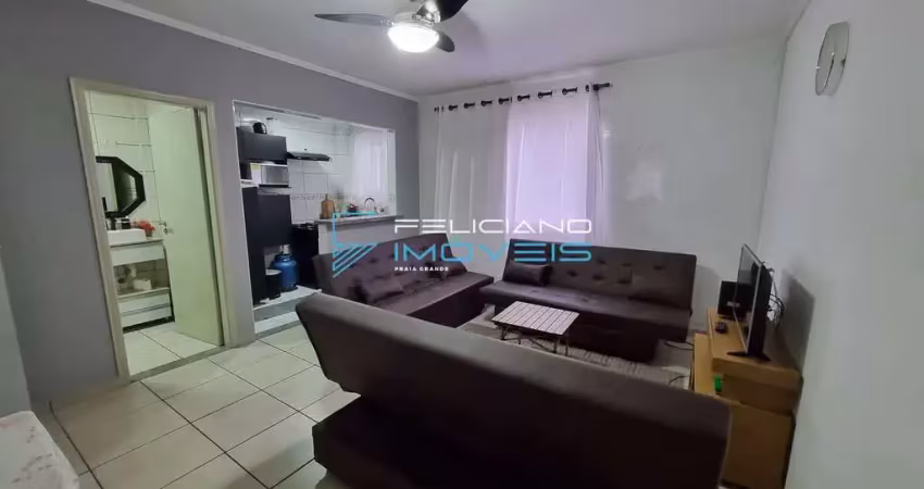 Apartamento com 1 quarto, tupi, praia grande - r$ 271 mil, cod: 6402