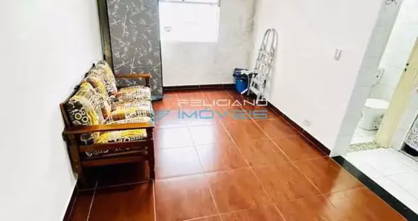 Kitnet com 1 quarto, ocian, praia grande - r$ 165 mil, cod: 6495