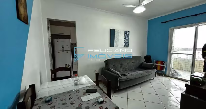 Apartamento com 1 quarto, guilhermina, praia grande - r$ 360 mil, cod: 6466