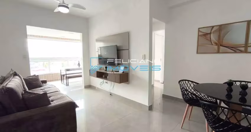 Apartamento com 2 quartos, canto do forte, praia grande - r$ 670 mil, cod: 6612