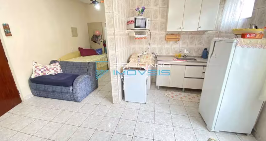 Kitnet com 1 quarto, balneário maracanã, praia grande - r$ 165 mil, cod: 6632