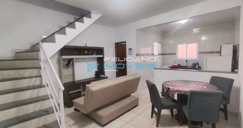 Casa de condomínio com 2 quartos, aviação, praia grande - r$ 293 mil, cod: 6603