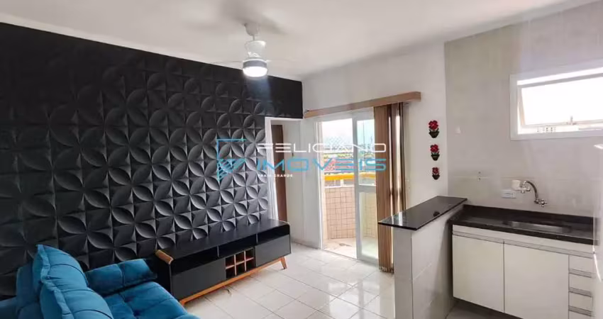 Kitnet com 1 quarto, caiçara, praia grande - r$ 205 mil, cod: 6682