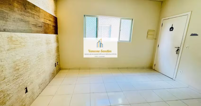 Apartamento na ponta da praia, em santos, 2 dormitórios, 1 vaga coletiva