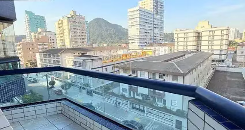 Apartamento de 2 dormitórios com 81m2 no canto do forte a 400m da praia