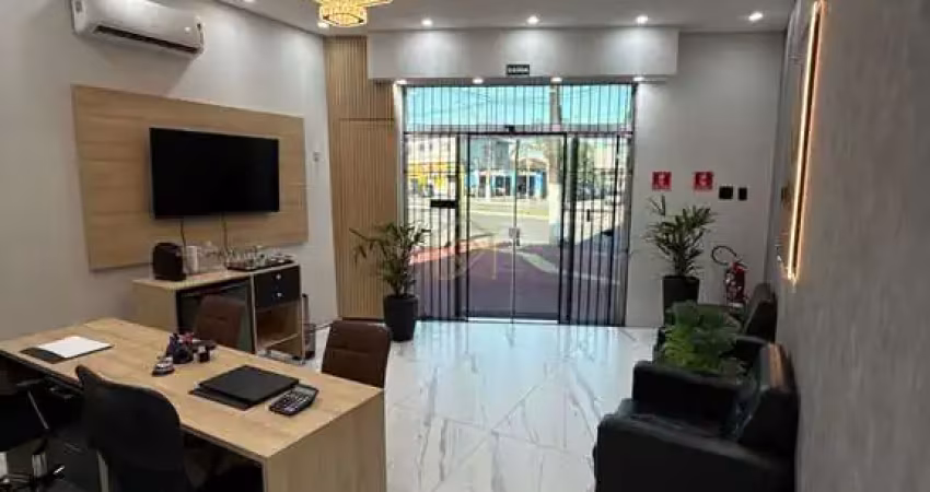 Ponto comercial de esquina na av presidente kennedy com 100m2 na praia grande