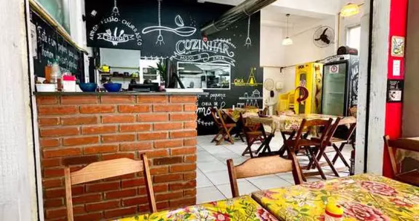 Passo o ponto de restaurante próximo a praia na tupi em praia grande