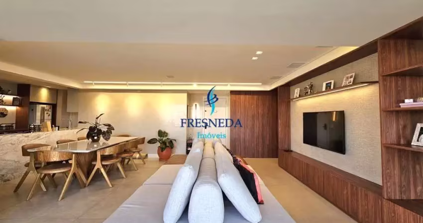 Campo belo – apartamento mobiliado à venda 146 m² | 3 suítes + escritório | 2 vagas + depósito