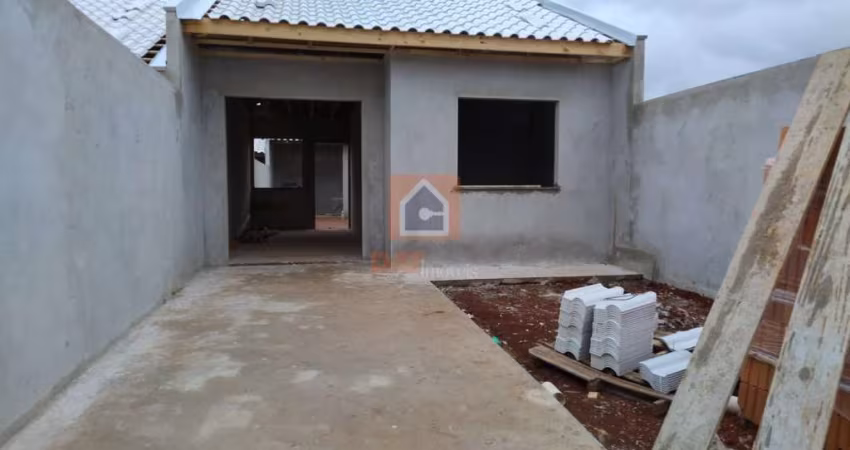 CASA NOVA À VENDA COM EDÍCULA NO BAIRRO CARÁ-CARÁ