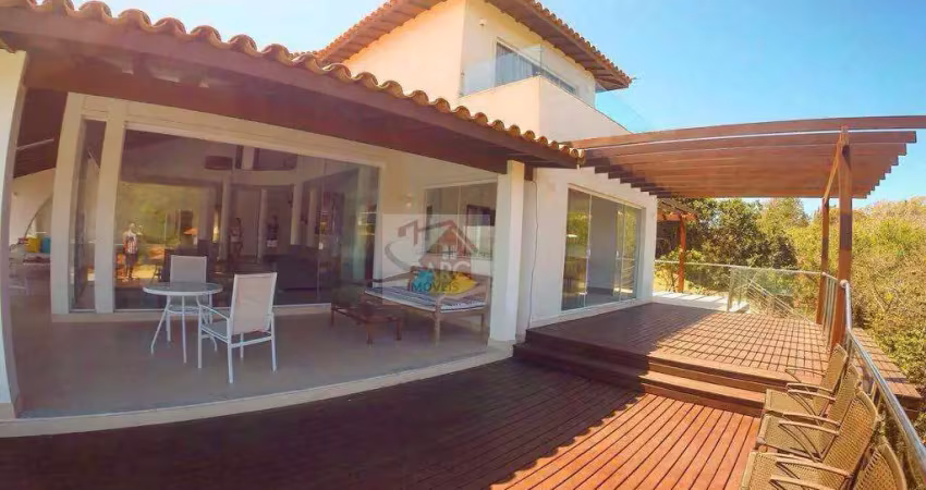 Casa em Condomínio Mobiliada para Venda em Armação dos Búzios, João Fernandes, 5 dormitórios, 5 suítes, 6 banheiros, 3 vagas