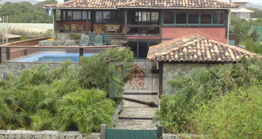 Casa em condomínio mobiliada para venda em armação dos búzios, rasa, 5 dormitórios, 5 suítes, 6 banheiros, 2 vagas