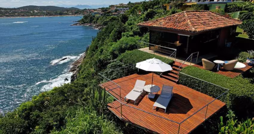 Casa alto padrão para venda em armação dos búzios, ferradura, 6 dormitórios, 6 suítes, 7 banheiros, 6 vagas