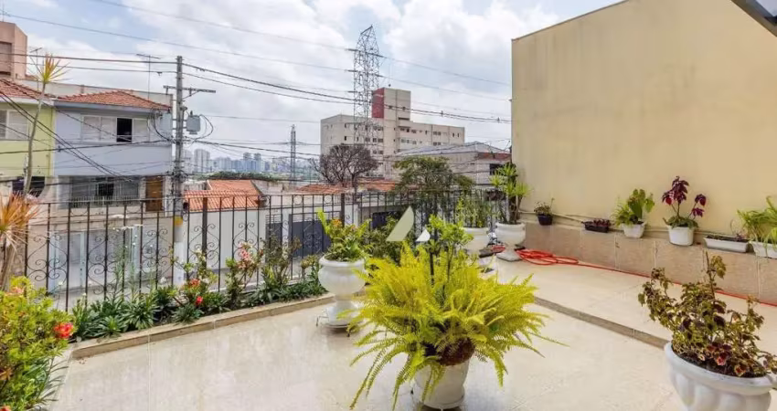 Sobrado com 4 dormitórios, 2 vagas à venda, 203 m² por r$ 1.500.000 - parque da mooca - são paulo/sp