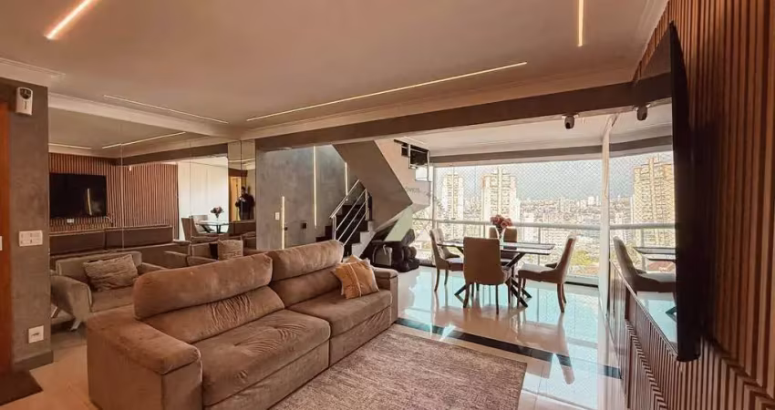 Apartamento duplex com 3 dormitórios, 3 vagas à venda, 168 m² por r$ 2.130.000 - alto da mooca - são paulo/sp