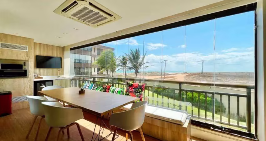 Apartamento Mandara, com 4 dormitórios à venda, 118 m² por R$ 1.950.000 - Porto das Dunas - Aquiraz/CE