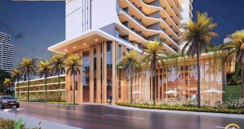 Apartamento com 1 dormitório à venda, 28 m² por R$ 439.900,00 - Meireles - Fortaleza/CE